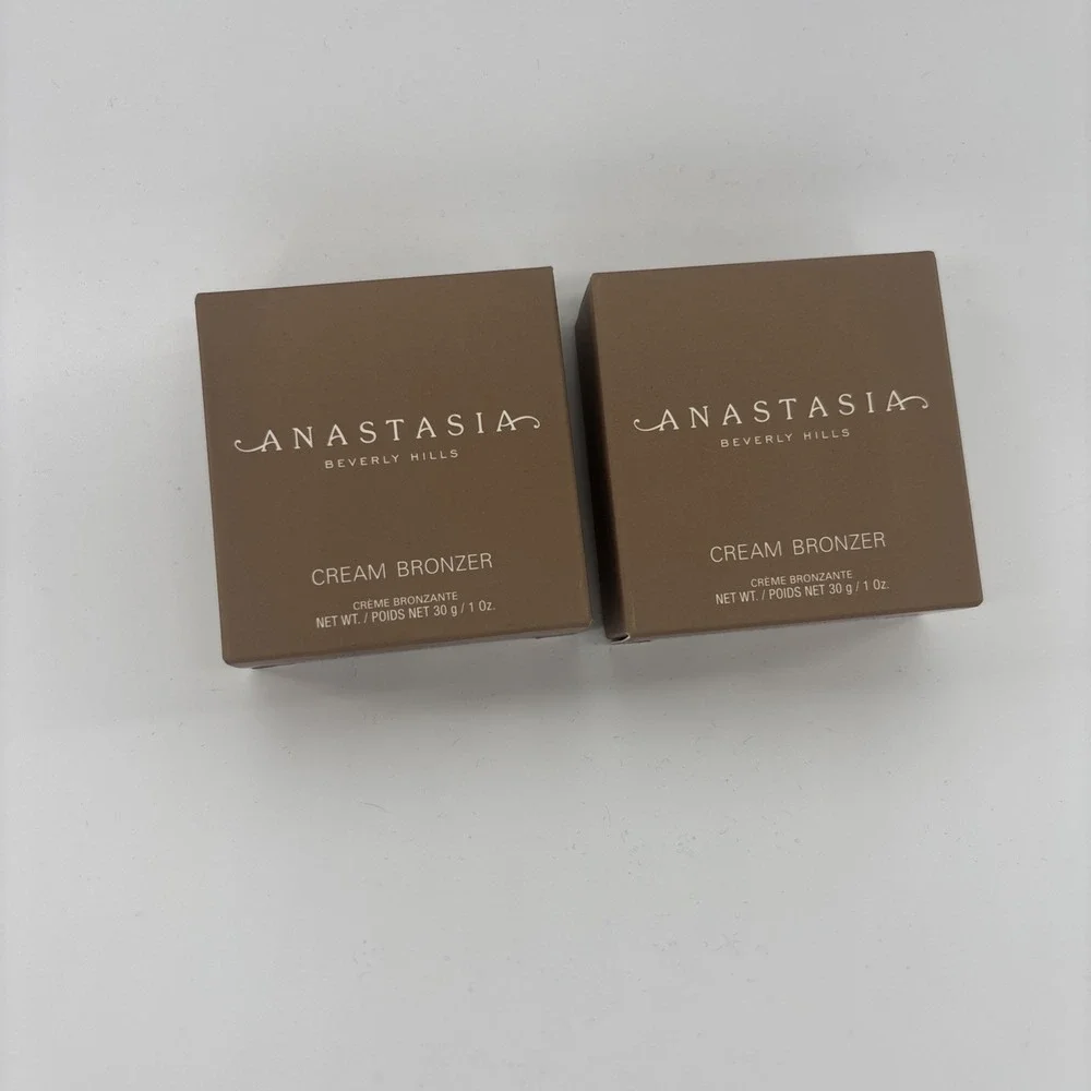 2 x NEW Anastasia Beverly Hills Cream Bronzer - Full Size - Cool Brown